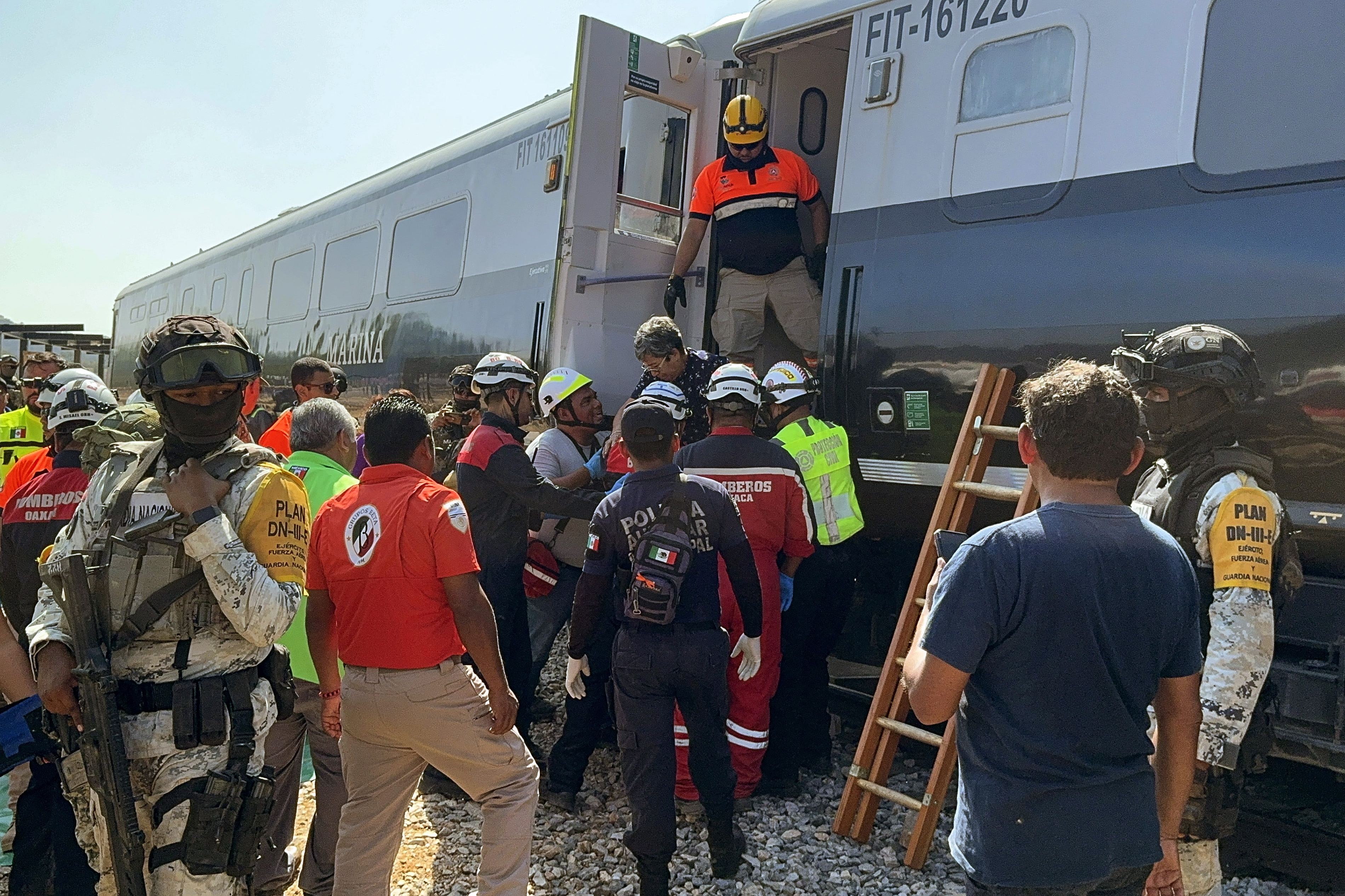 13 dead, over 100 injured in southern Mexico train derailment